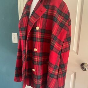 Cape, new, gold buttons, XL